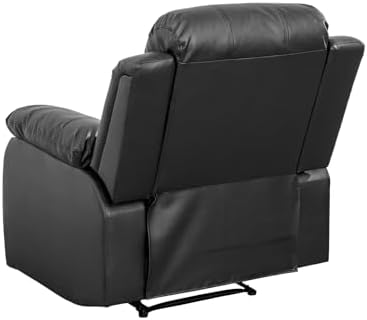 Leather Recliner Chair, a Manual Recliner 1 Seat, Living Room Reclining Sofa - Image 6