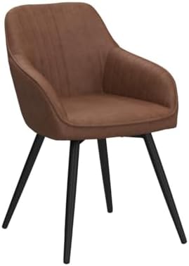 annjoe Faux Leather Accent Arm Chairs - Image 5