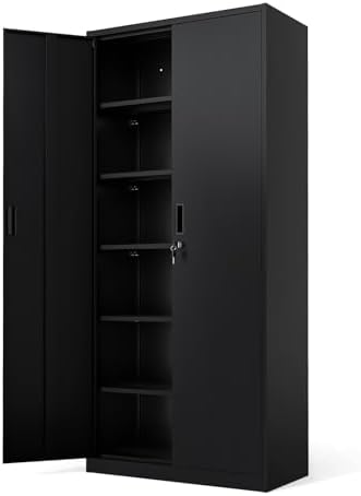 VINGLI Metal Garage Storage Cabinet by VINGLI