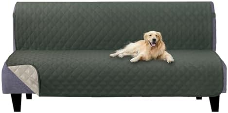U-NICE HOME Futon Sofa Covers 68''Armless Couch Cover by U-NICEHOME