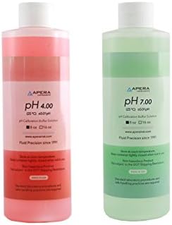 Apera Instruments AI1113 pH Calibration Buffer Solution Kit, 8 oz. Each by AperaInstruments