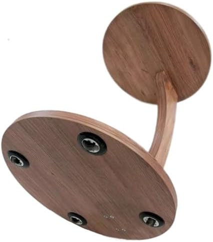 C Shaped End Table for Couch Small Places, Space Saver Round Side Table for - Image 3