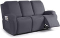 TAOCOCO Recliner Sofa Slipcover, 3 Pieces Polyester Fabric Stretch Sofa Covers by TAOCOCO