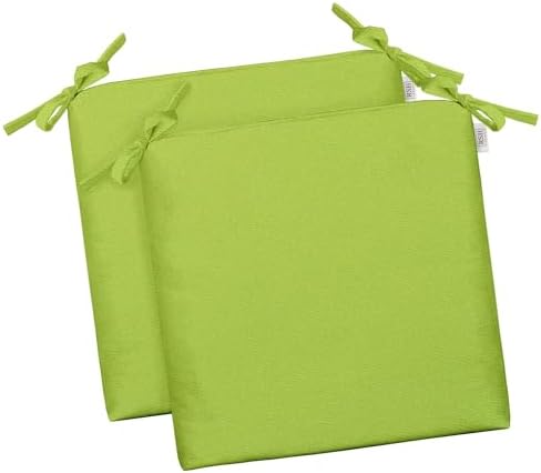 RSH DECOR Sunbrella Foam Chair Cushions Set of 2 | 18x18x2 | All-Weather Square by RSHDECOR