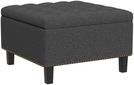 Yaheetech 28in Storage Ottoman Coffee Table - Image 4