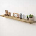 Acovy 48" Unfinished Solid Reclaimed Wood Floating Shelves, Rustic Heavy-Duty by Acovy