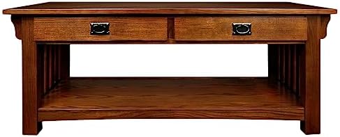 Leick Home Mission Coffee Table, Medium Oak by LeickFurniture