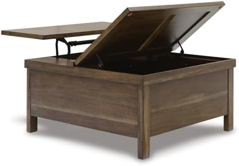Signature Design by Ashley Wood Lift-Top Coffee Table - Image 4