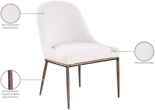 Meridian Furniture 88037Cream-SC Ferro Collection Modern | Contemporary Dining - Image 7