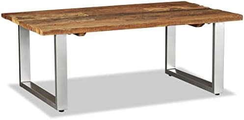 Dining Room Living Room Table Couch deskCoffee Table Solid Reclaimed Wood - Image 4