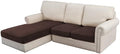H.VERSAILTEX Velvet Stretch Sectional Couch Covers by HVERSAILTEX
