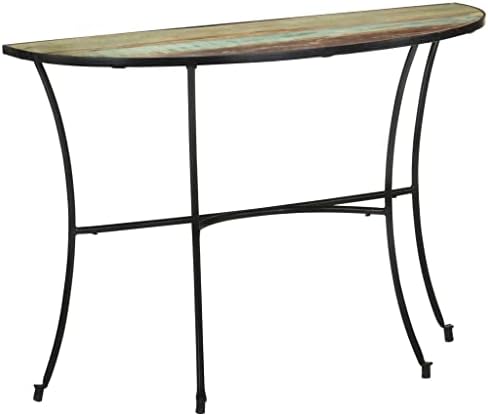 Side Table 43.3"x15.7"x30.3" Solid Reclaimed Wood End Table End Tables Living by Unknown
