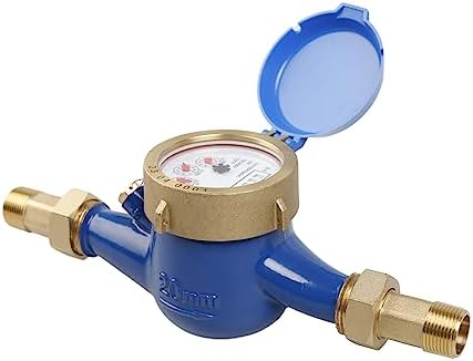 DN20 Water Meter 3/4" NPT, ISO4064 Certification Cubic Water Flow Meter by Watflow