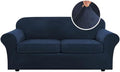 H.VERSAILTEX Real Velvet Plush 3 Piece Stretch Sofa Covers Couch Covers by HVERSAILTEX