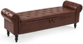 Furniliving 63” End of Bed Storage Bench, Bedroom Bench by FurnilivingFurnitureforHome