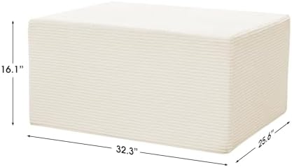 Ottoman for Cloud Sectional Boneless Couches Living Room, Modular Ottoman for - Image 3