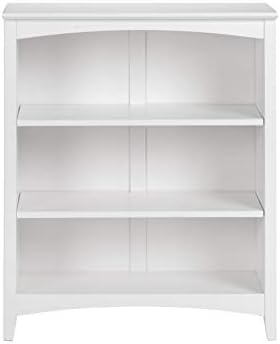 Shaker Style 3 Shelf Bookcase / Solid Wood / 36" High / Adjustable Shelving / by Camaflexi