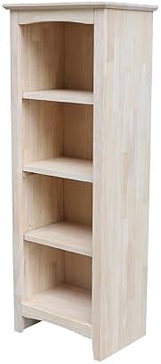 Solid Wood Shaker Bookcase by InternationalConcepts