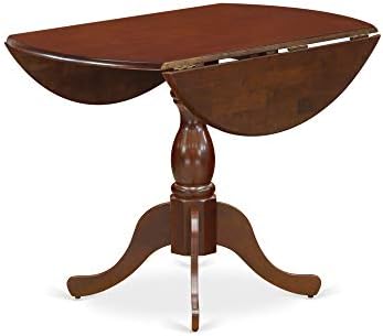 East West Furniture DMT-MAH-TP Dublin Kitchen Table - Image 5