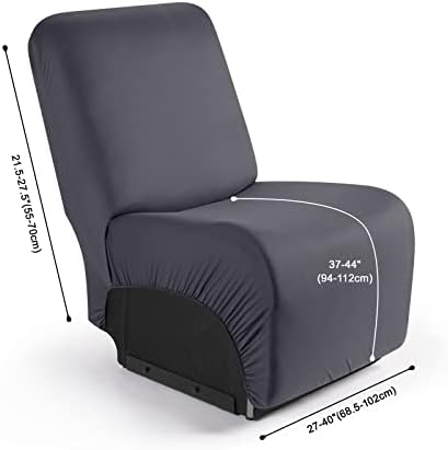 TAOCOCO Recliner Chair Cover for Recliner, 1 Armless Chair Cover - Image 4