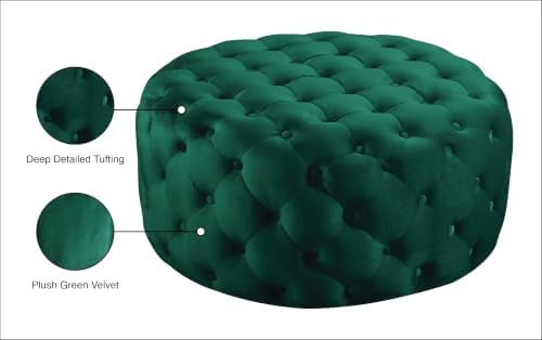 Meridian Furniture Addison Collection Modern | Contemporary Velvet Upholstered - Image 5