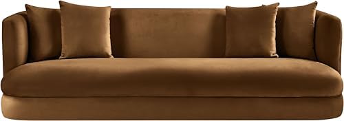 Meridian Furniture 699Saddle-S Alder Collection Modern | Contemporary Sofa - Image 4