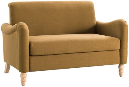 HULALA HOME 50.5" Farmhouse Loveseat Sofa, 2 Seater Sofa - Image 7