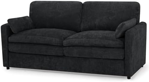69” Chenille Love seat Sofa w/Arm Pillows - Image 7