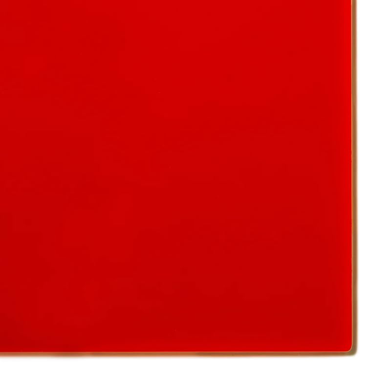 KastLite Colored Acrylic Sheets Nominal 6" x 12" - Plastic Sheet Easy to Cut, Saw, Shape, Laser Cut - Ideal for Arts & Crafts & DIY Projects- Durable, Lightweight, Scratch Resistant - Red 2 Pack