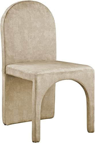 Meridian Furniture 803Beige-SC Summer Collection Modern | Contemporary Velvet - Image 4