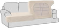 H.VERSAILTEX Stretch Velvet 2 Piece T Cushion Sofa Slipcovers by HVERSAILTEX
