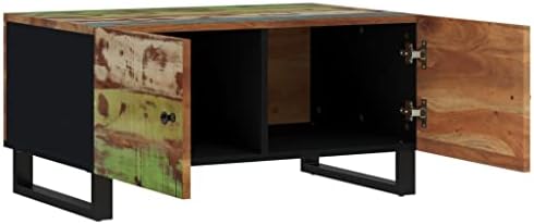 Multicolor Solid Reclaimed Wood Coffee Table - Image 6