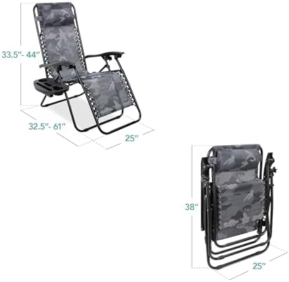 Best Choice Products Zero Gravity Chair Recliner, Camouflage - Image 3