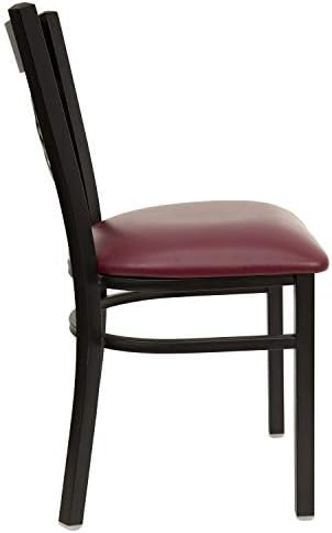 Flash Furniture Hercules Metal Restaurant Chair - Image 4