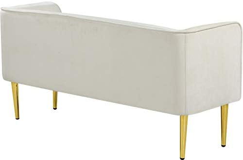 Meridian Furniture Audrey Collection Modern | Contemporary Velvet Upholstered - Image 4