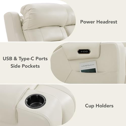 Watson & Whitely Genuine Leather Power Reclining Sofa & Loveseat Set - Image 6