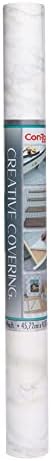 Con-Tact Brand Creative Covering, Self-Adhesive Shelf Liner, Marble White by Kittrich+%28Home%29