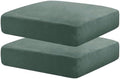 MAXIJIN Velvet Stretch Cushion Covers Couch Cushion Slipcovers Loveseat Sofa by MAXIJIN