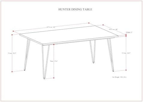 Hunter Reclaimed Wood Dining Table - Image 2