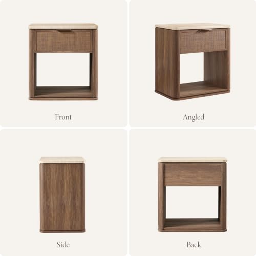 Night Stand, Rattan Nightstand - Image 7