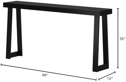 Plank+Beam Classic Console Table, 66 Inch - Image 2