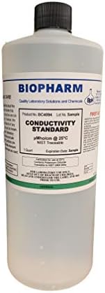 Biopharm Conductivity Calibration Standard, 2000 μS, 1 Quart by Biopharm