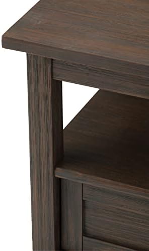 SIMPLIHOME Warm Shaker 20" End Tables in Farmhouse Brown - Image 6