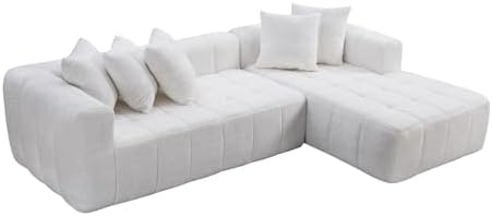 L-Shaped Sectional Cloud Sofa - Image 5