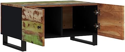 Rustic Reclaimed Wood Coffee Table, Modern Living Room Centerpiece, - Image 6