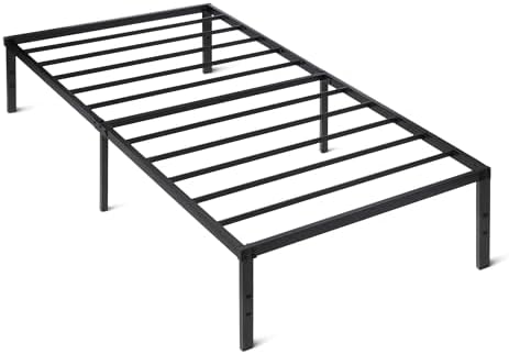 Amazon Basics Metal Bed Frame, Non-Foldable Platform Bed, Easy Assembly by AmazonBasics