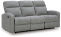 Signature Design by Ashley Manual Reclining Sofa Couch by Unknown