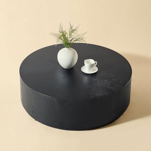JUSTONE Round Coffee Tables for Living Room, Modern Minimalist Side Tables - Image 5