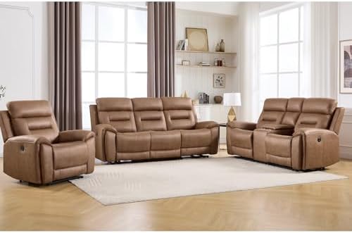 ANJ 3-Piece Power Recliner Sofa Set by ANJ