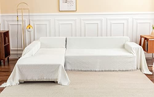 Deep Dream Sectional Couch Covers, 2 Pieces Sectional Sofa Cover, L Shaped - Image 2